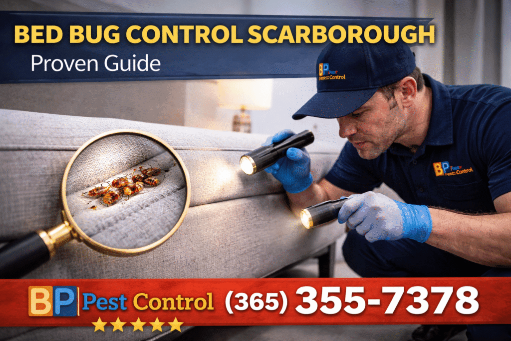 bed bug control Scarborough mattress inspection service