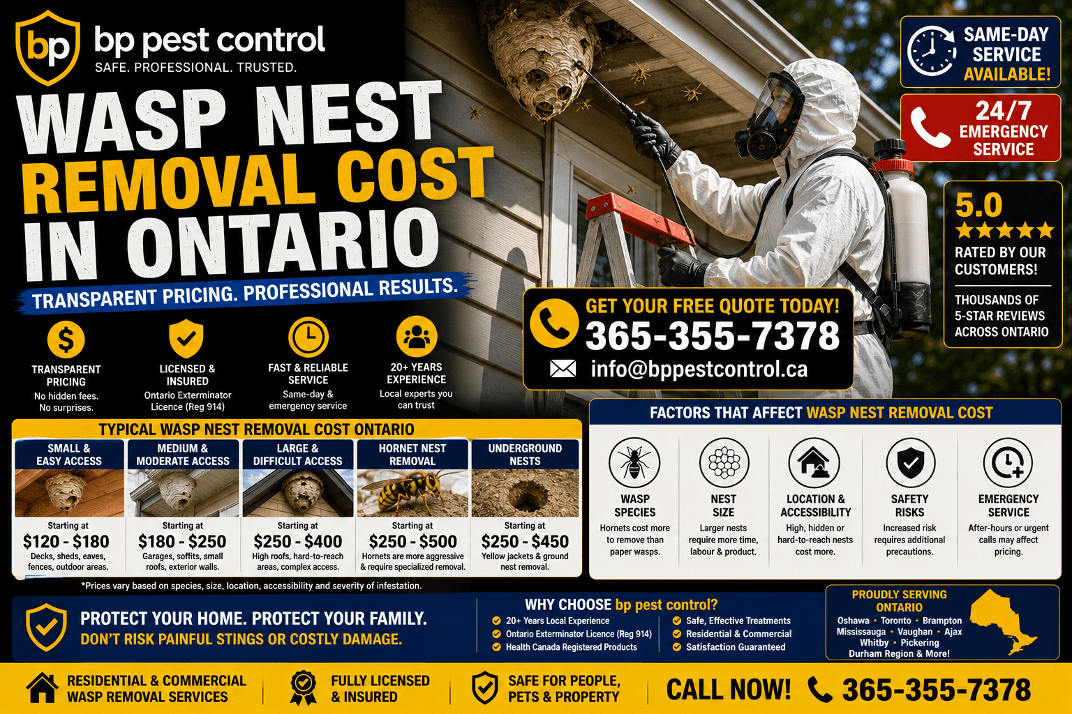 Pest control near me Whitby residential home pest prevention and treatment